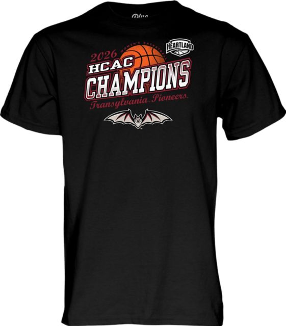 Transylvania University  Women’s Basketball 2026 HCAC Conference Champions Short Sleeve T-Shirt