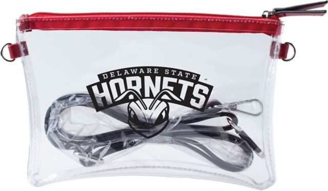 Delaware State University Hornets Clear Crossbody Bag
