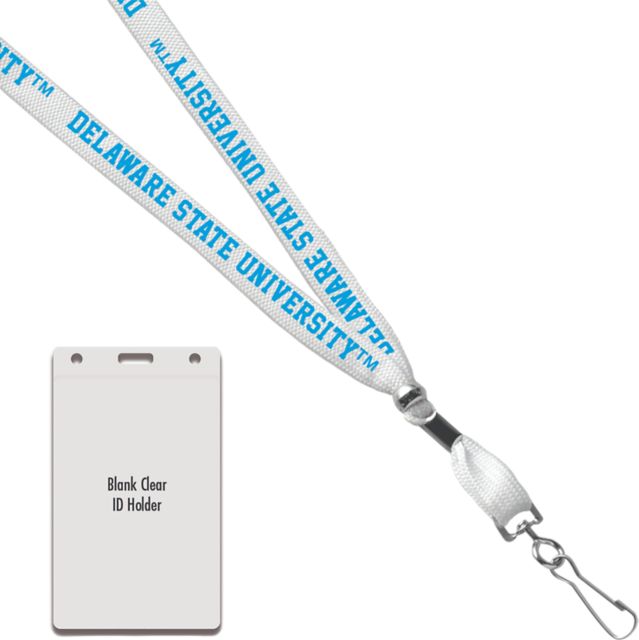 Delaware State University Card Dispenser Lanyard