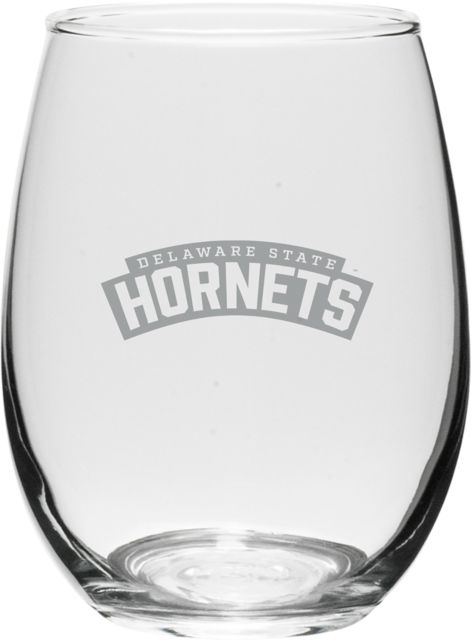 Delaware State University 15 oz. Wine Glass