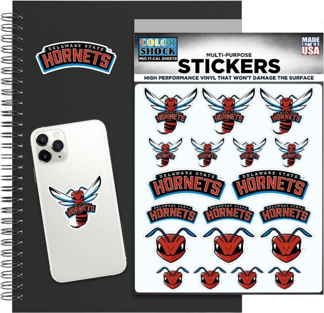 Delaware State University Hornets Sticker Sheet