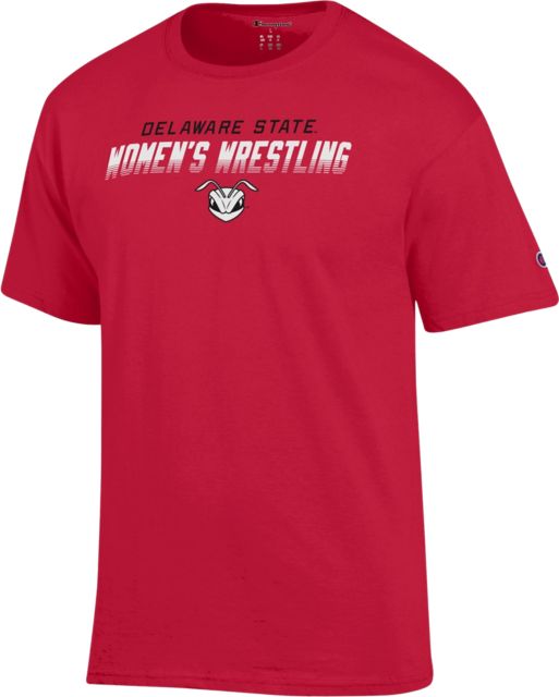 Delaware State University Women's Wrestling Short Sleeve T-Shirt