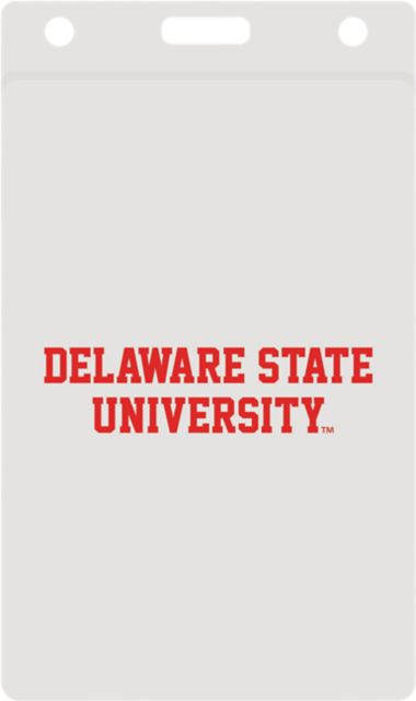 Delaware State University Thumb Notch Card Guard