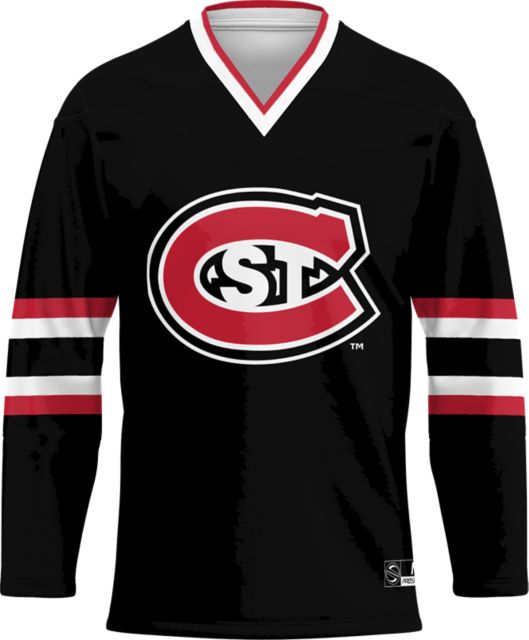 Long-Sleeve Logo Graphic Hockey Jersey T-Shirt