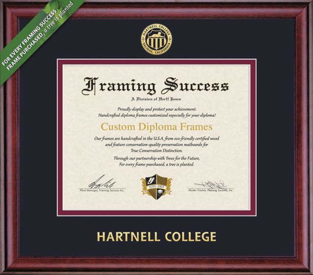Framing Success Classic 8.5 x 11 Diploma with Double mat- ONLINE ONLY