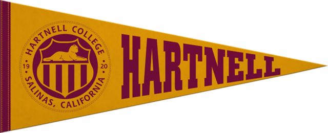 Hartnell Community College 12"X30" Full Color Pennant