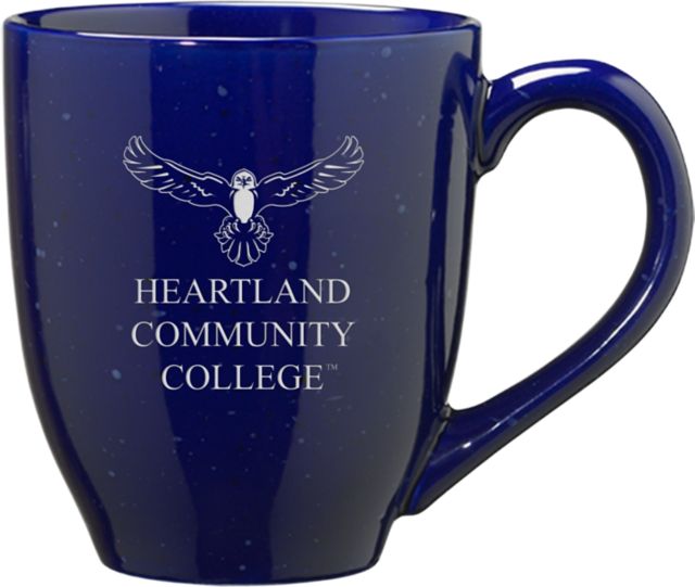 Heartland Community College Hawks 16 oz. Bistro Mug