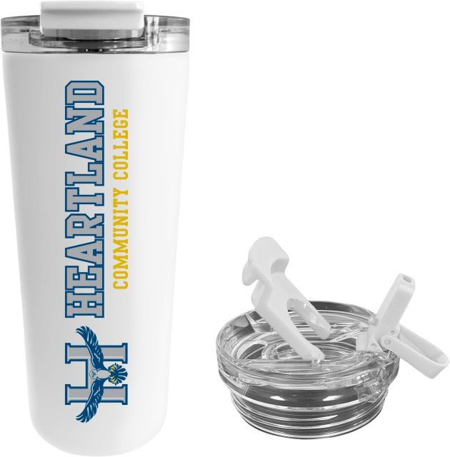 Heartland Community College 24 oz. 2-in-1 Tumbler