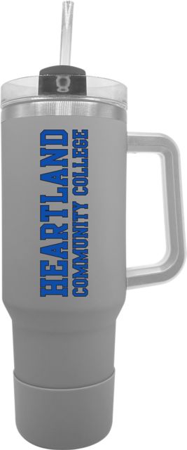 Heartland Community College 40 oz. Straw Tumbler