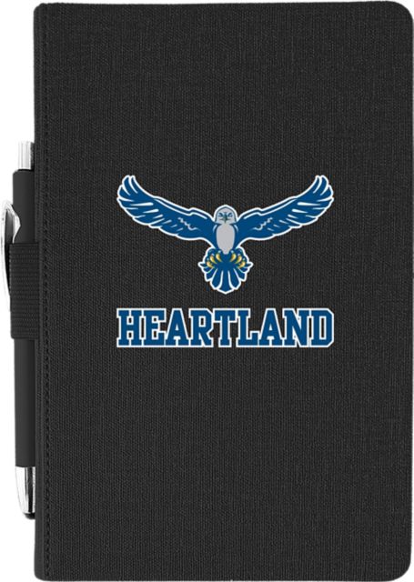 Heartland Community College Journal with Pen