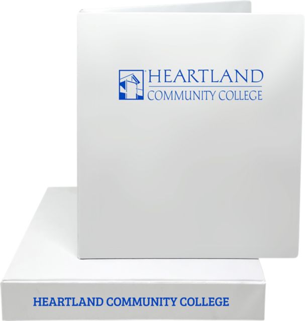 Heartland Community College 1.5'' Vinyl Binder