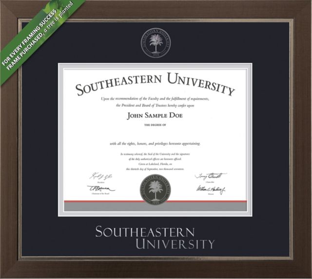 Southeastern University 8.5'' x 11'' Metro Diploma Frame