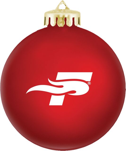 Southeastern University Fire Round Shatterproof Ornament