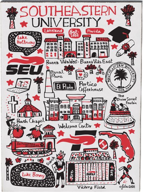 Southeastern University Julia Gash Jumbo Magnet