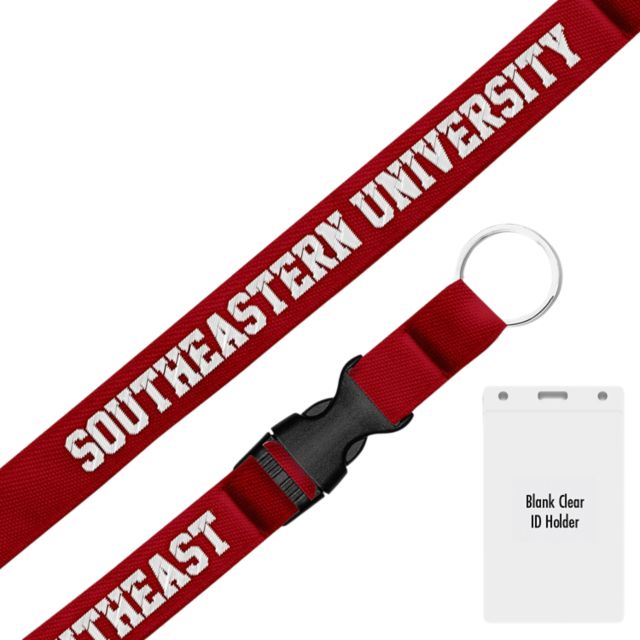 Southeastern University Fire 3-4'' Lanyard