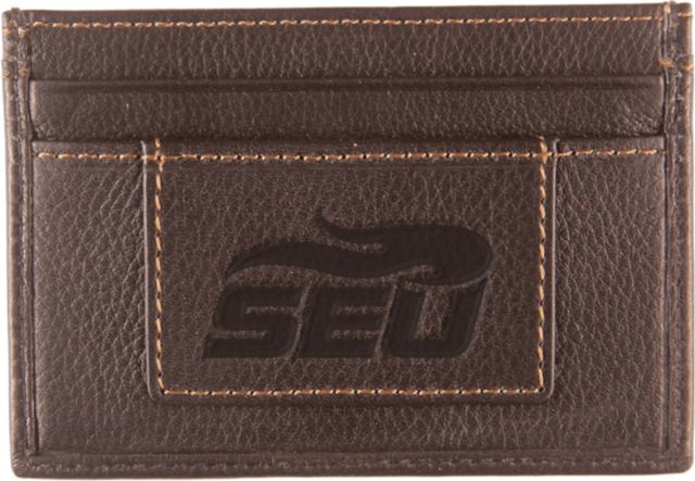 Southeastern University Leather Card Holder