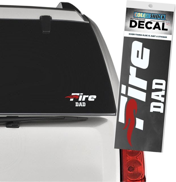 Southeastern University Fire Dad Decal