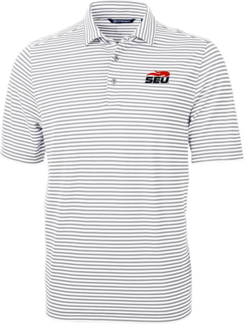 Southeastern University Striped Eco Polo