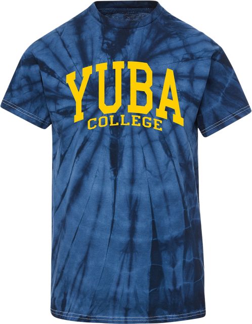 Yuba College Tie Dye Short Sleeve T-Shirt