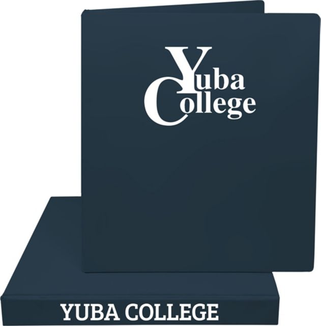 Yuba College 1'' Vinyl Binder
