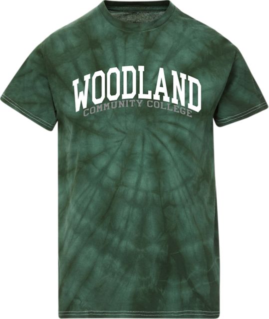Woodland Community College Tie Dye Short Sleeve T-Shirt
