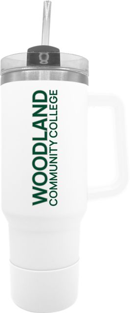 Woodland Community College 40 oz. Straw Tumbler