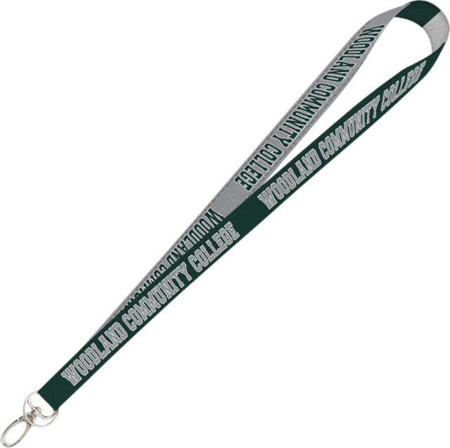 Woodland Community College 3/4" Lanyard