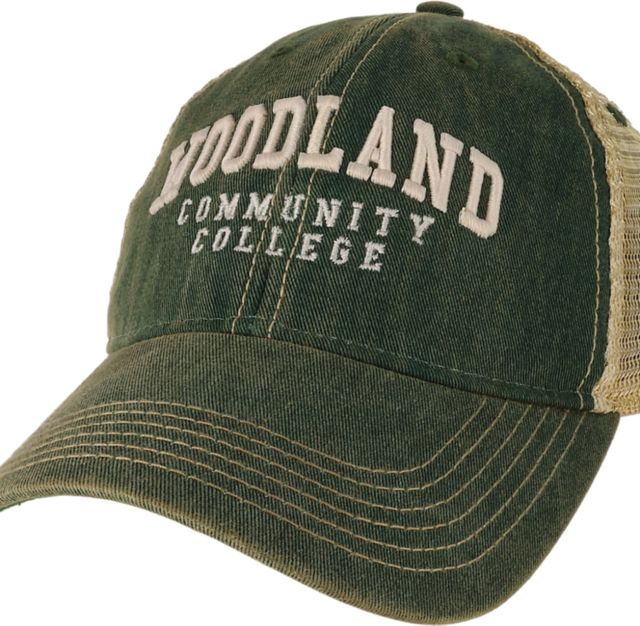 Woodland Community College Patch Trucker Cap