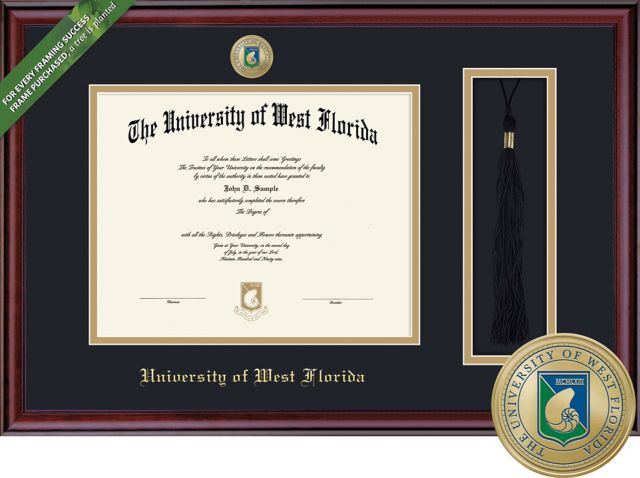 University of West Florida 8.5'' x 11'' Classic Diploma Frame