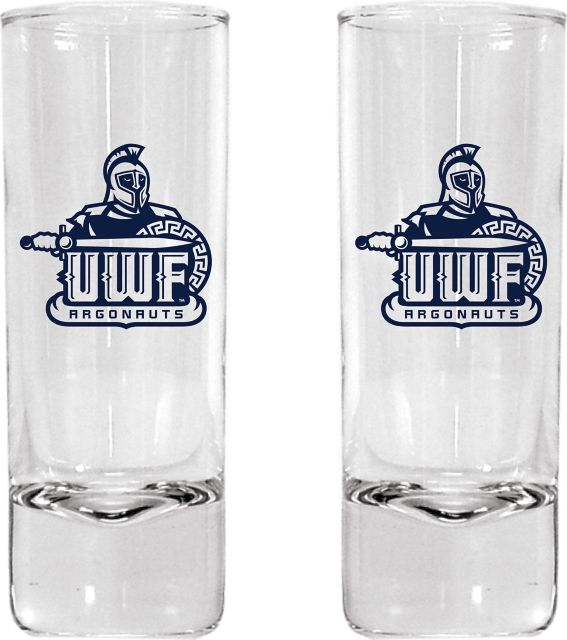 University of West Florida Argonauts 2 oz. Tall Collector's Glass