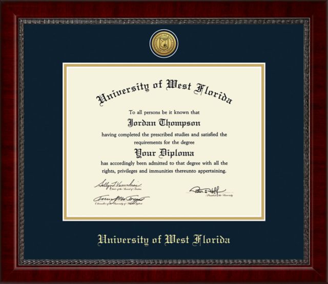 Church Hill Classics Engraved Diploma Frame. Bachelors, Masters, PhD. - ONLINE ONLY