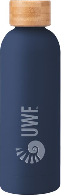 University of West Florida Blair Stainless Steel Bottle w/ Bamboo Lid 17 oz