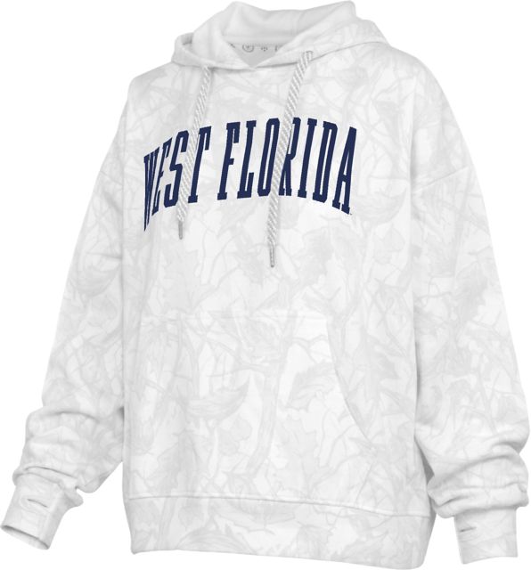 University of West Florida Women's Camo Hooded Sweatshirt