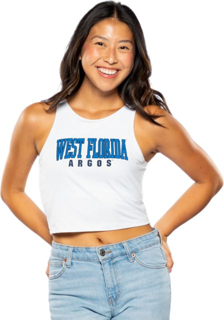 University of West Florida Argonauts Women's Crop Tank Top