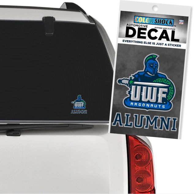 University of West Florida Argonauts Alumni Decal