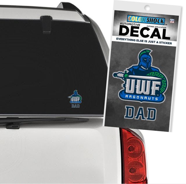 University of West Florida Argonauts Dad Decal