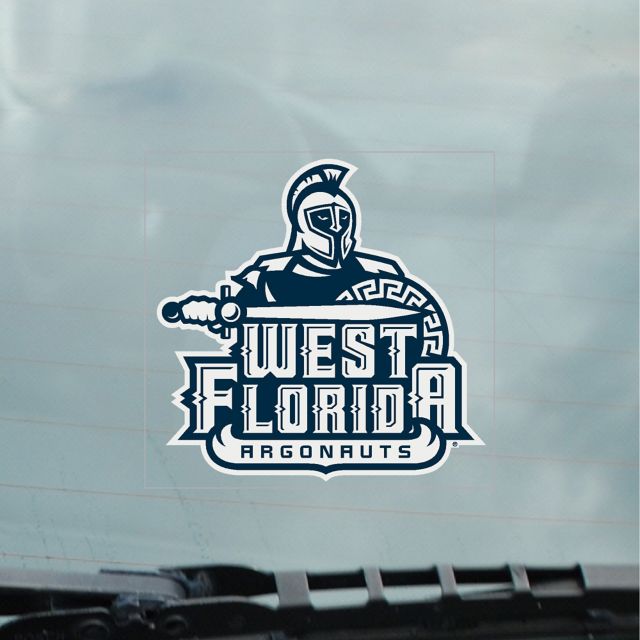 University of West Florida Argonauts Cling Decal
