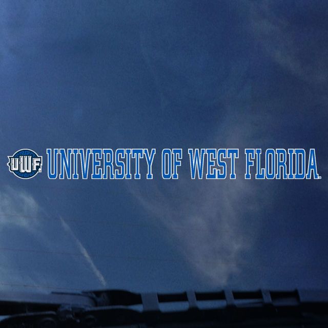 University of West Florida Strip Decal