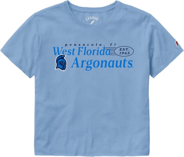 University of West Florida Argonauts Women's Crop Short Sleeve T-Shirt