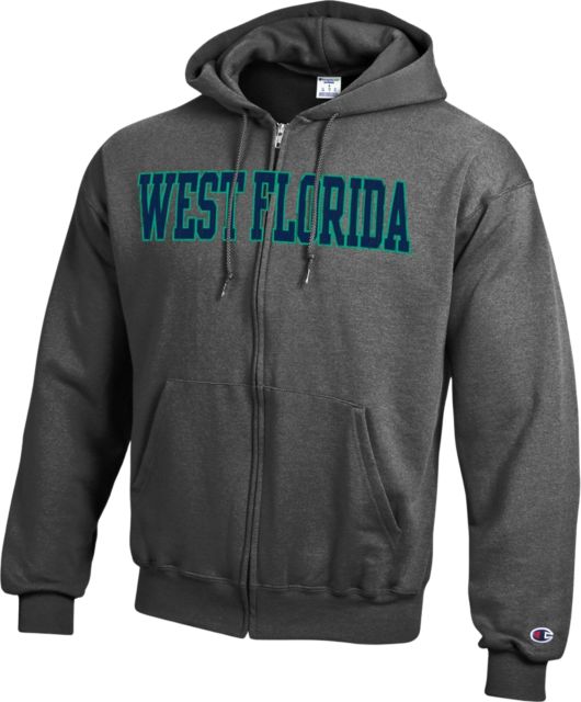 University of West Florida Full Zip Hooded Sweatshirt