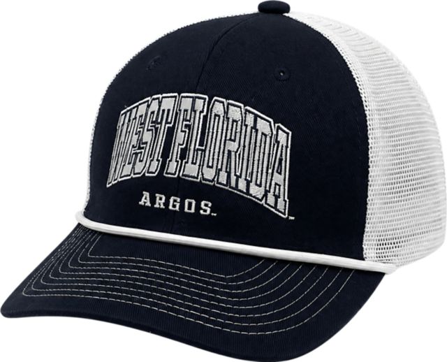 University of West Florida Argonauts Mesh Snapback Rope Cap