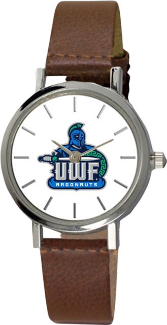 University of West Florida 28 mm Ladies Leather Watch