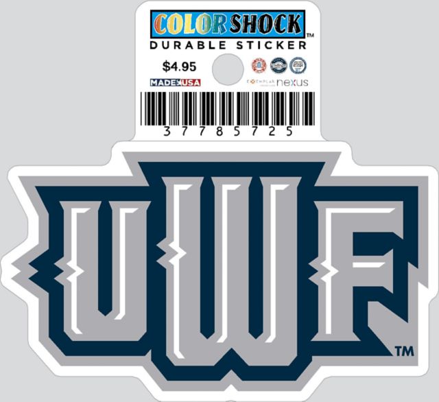University of West Florida Durable Sticker