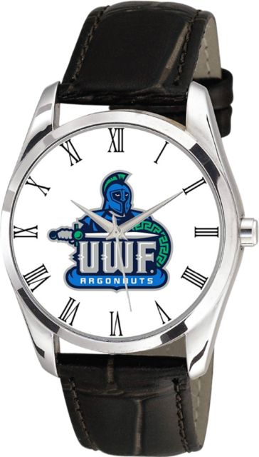 University of West Florida 26mm Ladies Leather Watch