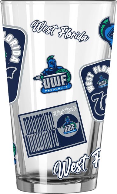 University of West Florida 16 oz. Pint Glass
