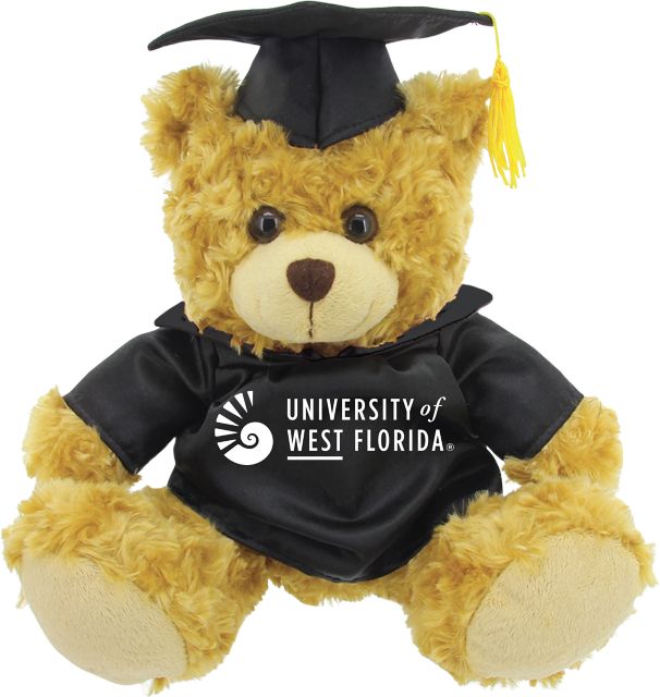 University of West Florida 12'' Graduation Bear