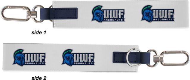 University of West Florida Argonauts Carabiner Strap Keychain