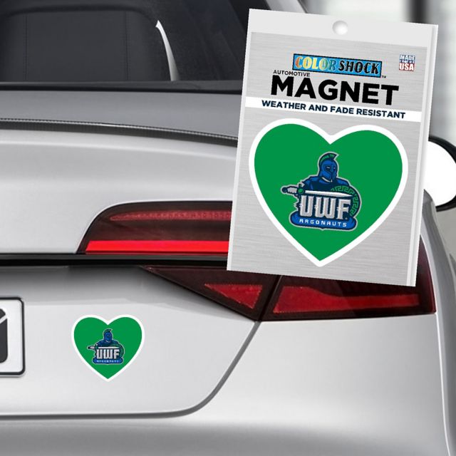 University of West Florida Argonauts Love 4" x 4" Magnet