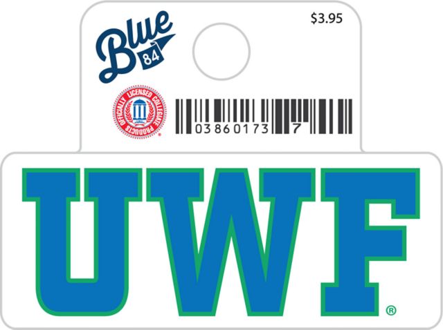 University of West Florida Mini Sticker