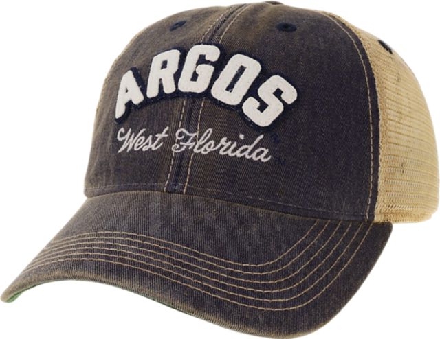 University of West Florida Argonauts Patch Trucker Cap